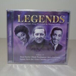 LEGENDS - Volume 10 by Various Artists / New CD / Compilation/ 15 Tracks - Songs